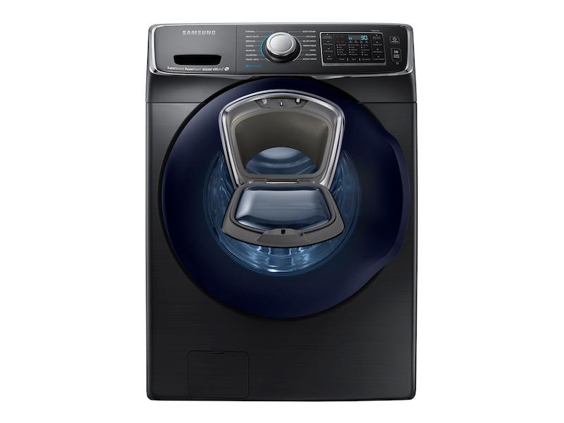 5.0 cu. ft. AddWash™ Front Load Washer in Black Stainless Steel