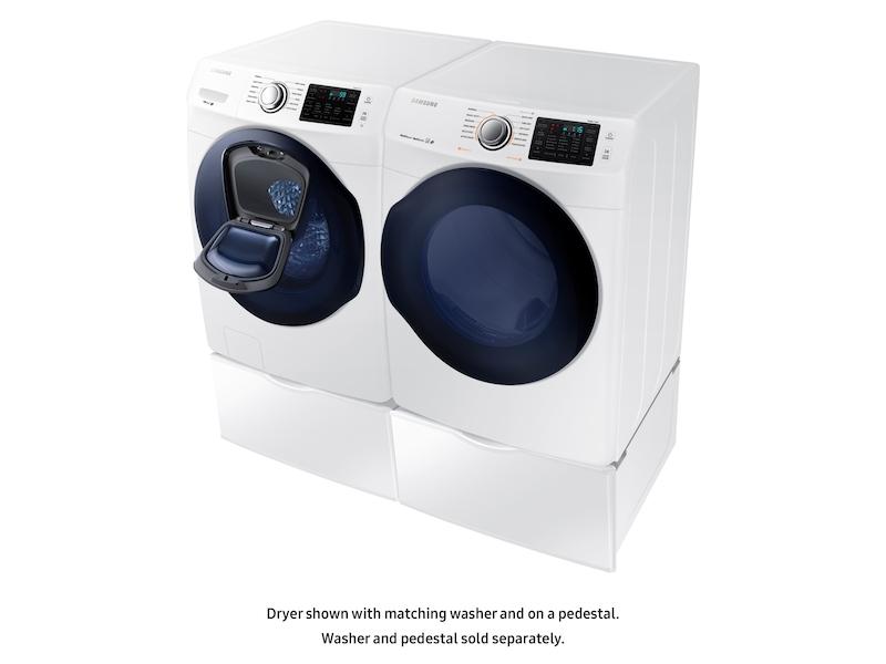 7.5 cu. ft. Electric Dryer in White
