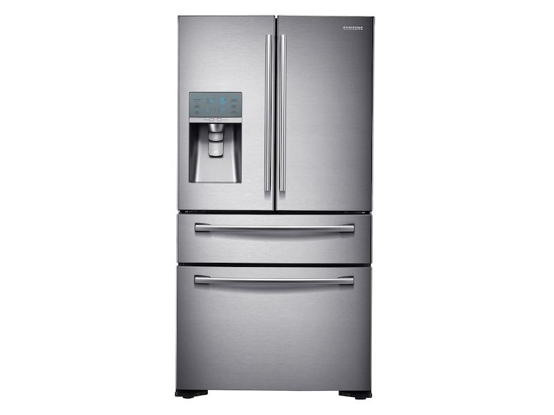 23 cu. ft. Counter Depth 4-Door Refrigerator with FlexZone™ Drawer in Stainless Steel