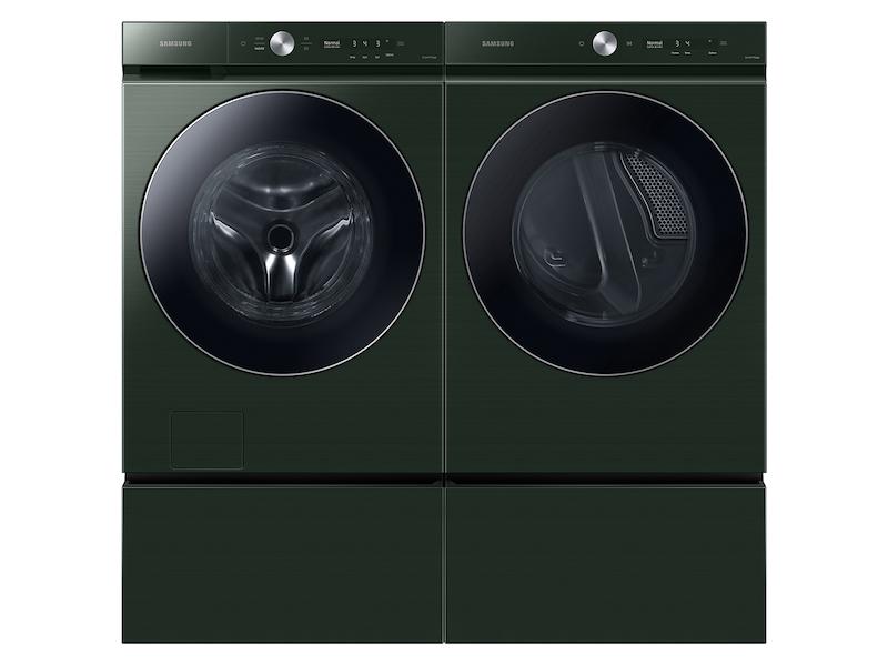 Bespoke 5.3 cu. ft. Ultra Capacity Front Load Washer with AI OptiWash™ and Auto Dispense in Forest Green