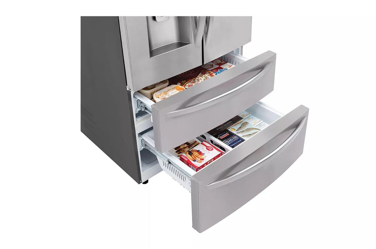 28 cu. ft. 36-Inch Wide French Door Refrigerator - Stainless Steel