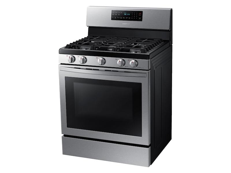 5.8 cu. ft. Freestanding Gas Range with Convection in Stainless Steel