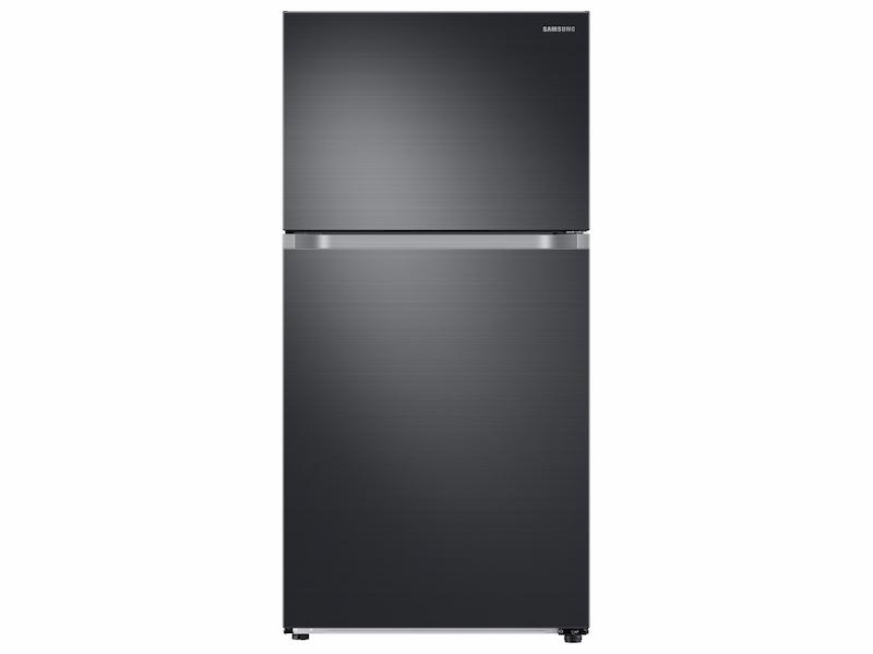 21 cu. ft. Top Freezer Refrigerator with FlexZone™ in Black Stainless Steel