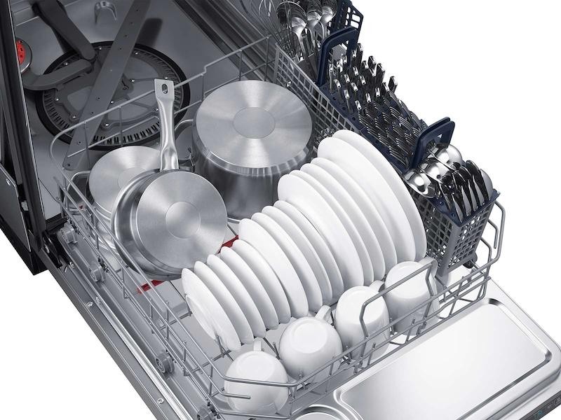 StormWash™ Dishwasher with Top Controls in Black Stainless Steel