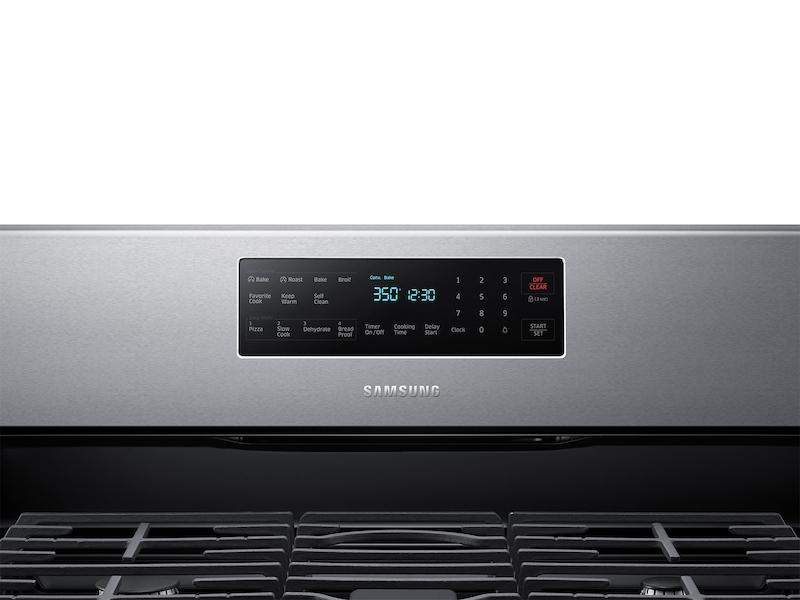 5.8 cu. ft. Freestanding Gas Range with Convection in Stainless Steel