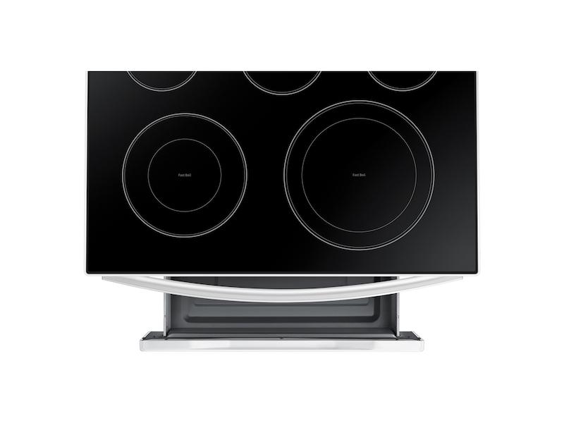 5.9 cu. ft. Freestanding Electric Range with Convection in White