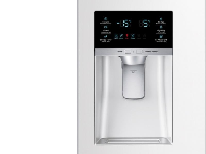 23 cu. ft. French Door Refrigerator in White