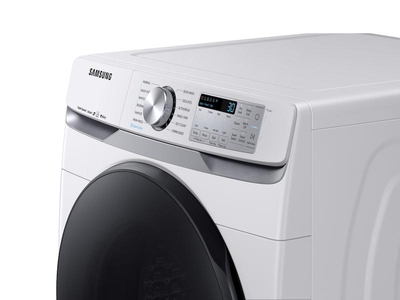 5.0 cu. ft. Smart Front Load Washer with Super Speed in White