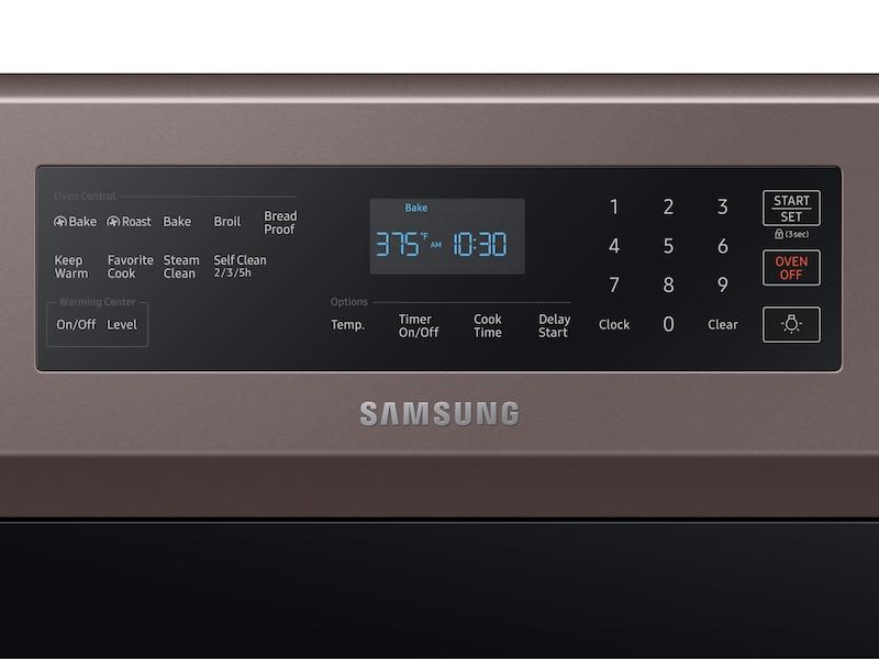 5.9 cu. ft. Freestanding Electric Range with True Convection in Tuscan Stainless Steel