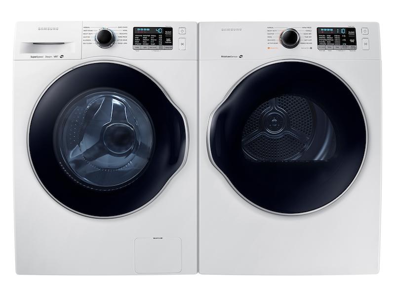 4.0 cu. ft. Capacity Electric Dryer with Sensor Dry in White