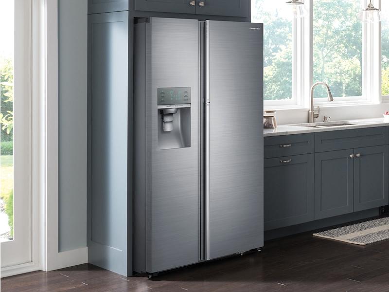 29 cu. ft. Side-by-Side Food ShowCase Refrigerator with Metal Cooling