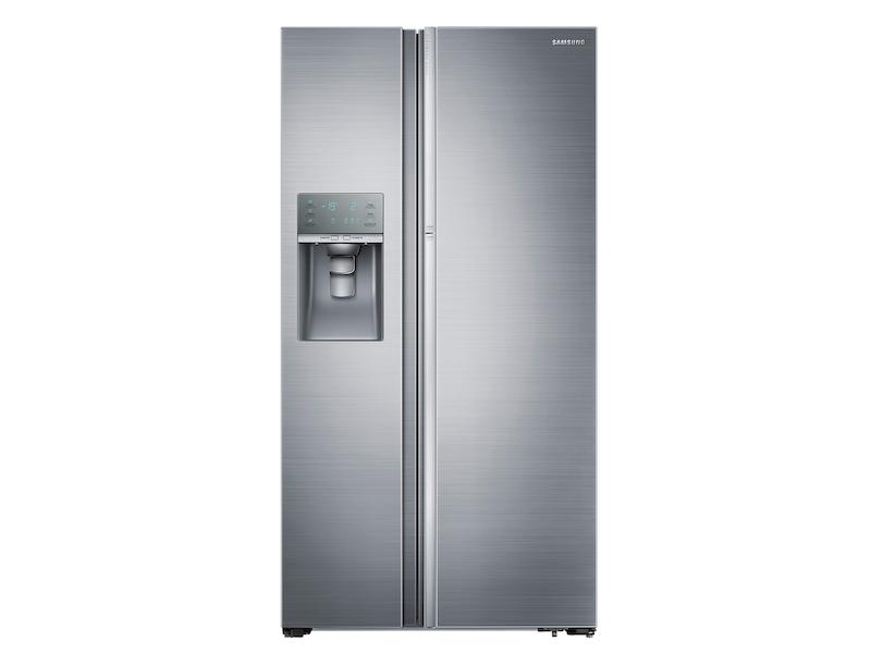 22 cu. ft. Food Showcase Counter Depth Side-by-Side Refrigerator with Metal Cooling in Stainless Steel