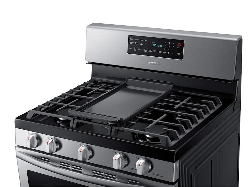 5.8 cu. ft. Freestanding Gas Range with Convection in Stainless Steel