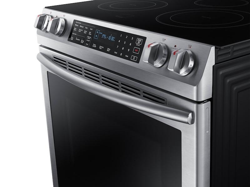 5.8 cu. ft. Slide-in Electric Range in Stainless Steel