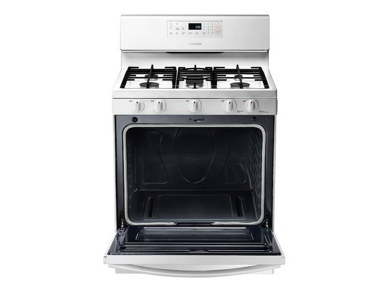 5.8 cu. ft. Gas Range in White