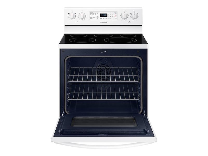 5.9 cu. ft. Freestanding Electric Range with Convection in White