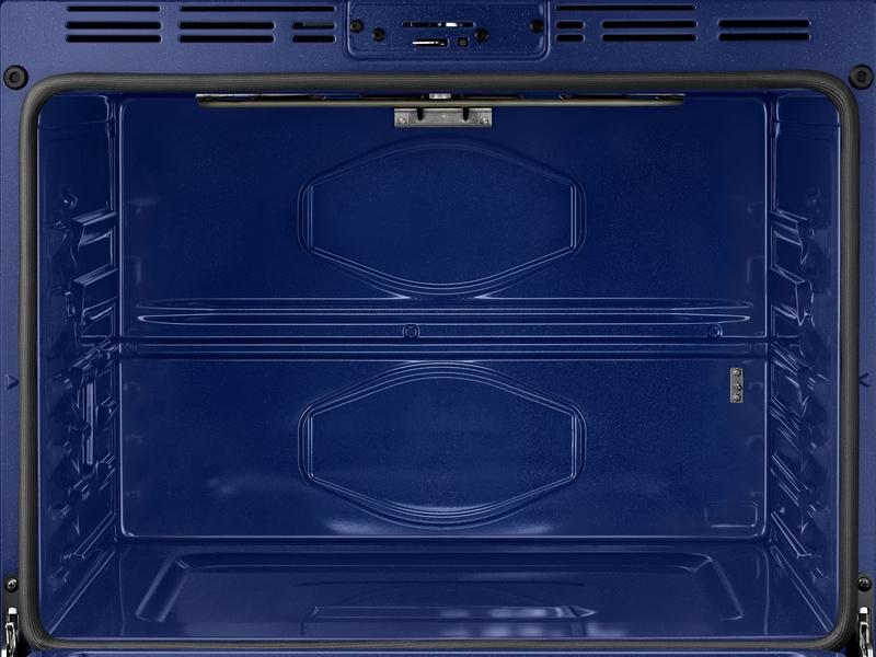 30" Microwave Combination Wall Oven in Black Stainless Steel