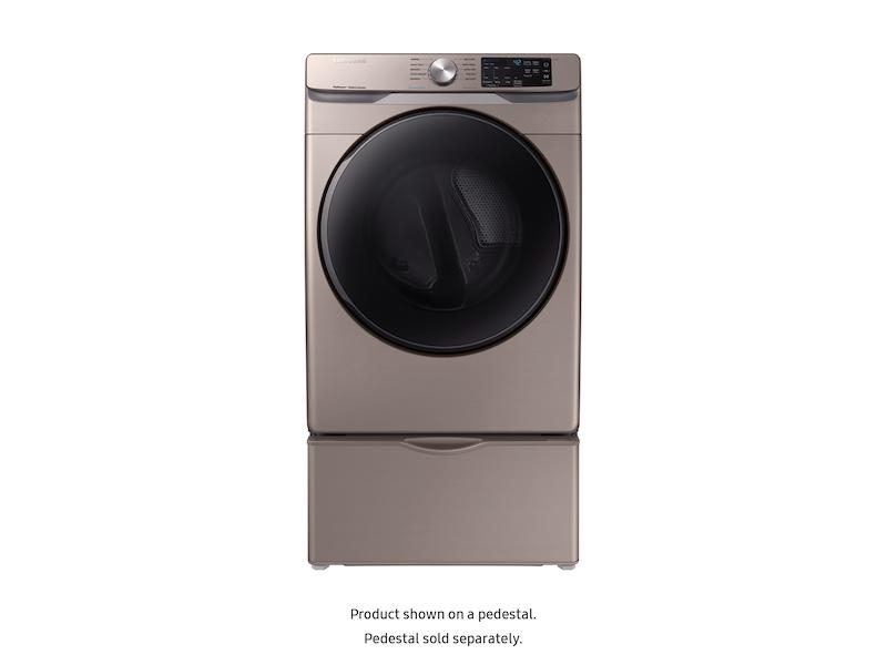7.5 cu. ft. Electric Dryer with Steam Sanitize+ in Champagne