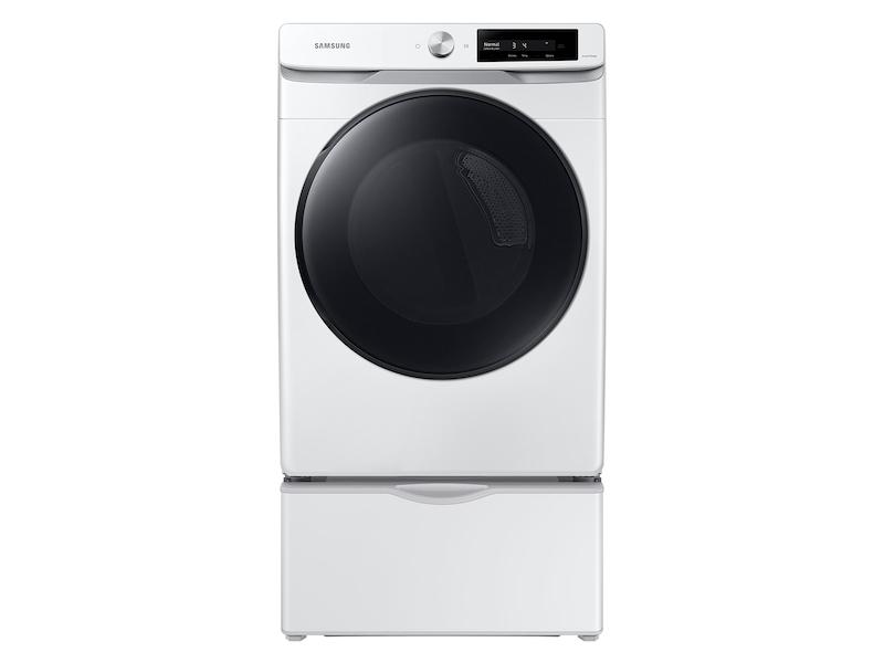 7.5 cu. ft. Smart Dial Electric Dryer with Super Speed Dry in White