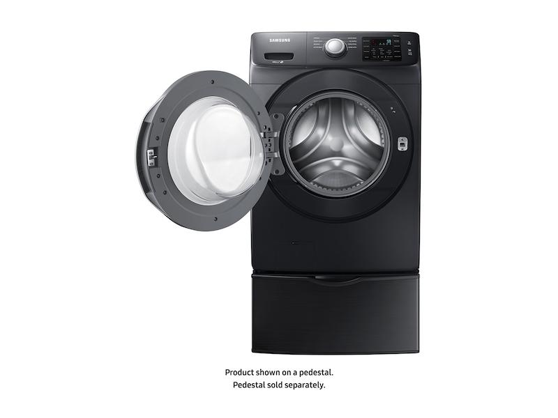 4.5 cu. ft. Front Load Washer with Vibration Reduction Technology in Black Stainless Steel