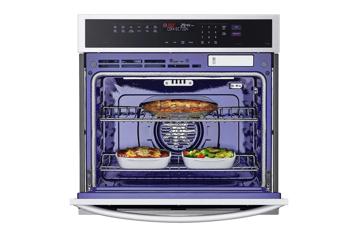 4.7 cu. ft. Smart Wall Oven with InstaView®, True Convection, Air Fry, and Steam Sous Vide