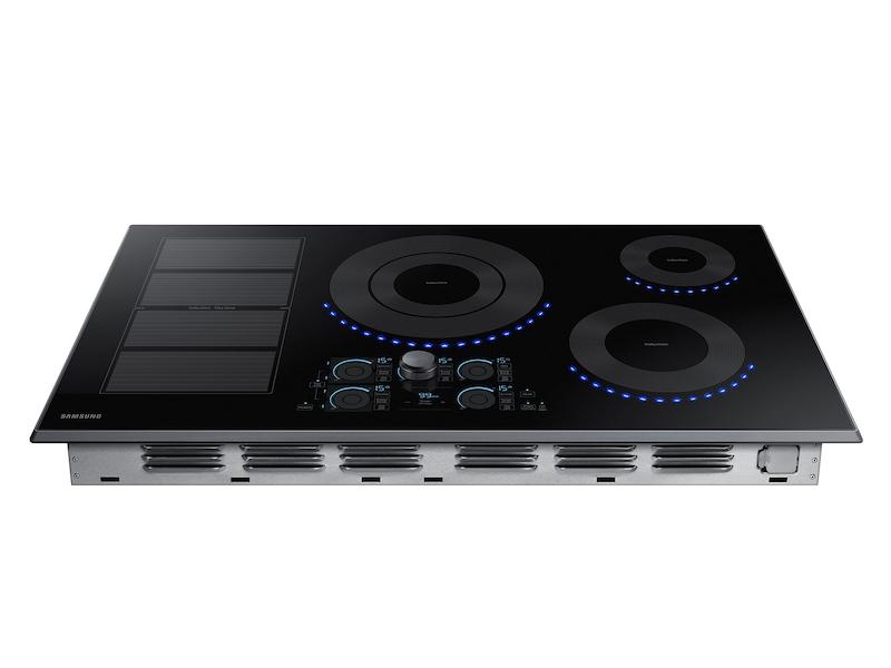 36" Smart Induction Cooktop in Black Stainless Steel