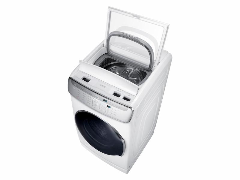 6.0 cu ft. Smart Washer with Flexwash in White