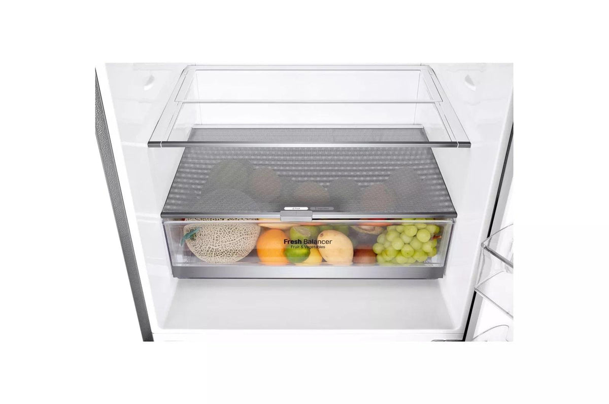 15 cu. ft. 28-inch Wide Bottom Freezer Refrigerator - Stainless Steel