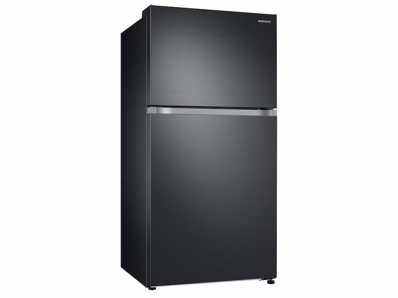 21 cu. ft. Top Freezer Refrigerator with FlexZone™ in Black Stainless Steel