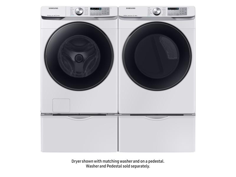7.5 cu. ft. Smart Electric Dryer with Steam Sanitize+ in White