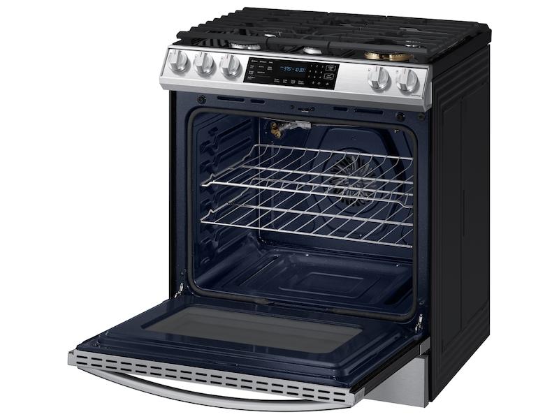 6.0 cu. ft. Smart Slide-in Gas Range with Air Fry in Stainless Steel