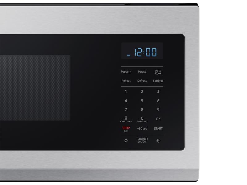 1.1 cu. ft. Smart SLIM Over-the-Range Microwave with 400 CFM Hood Ventilation, Wi-Fi & Voice Control in Stainless Steel