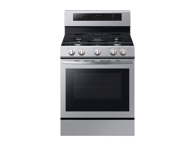 5.8 cu. ft. Freestanding Gas Range with True Convection in Stainless Steel