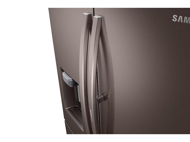 22 cu. ft. Food Showcase Counter Depth 4-Door French Door Refrigerator in Tuscan Stainless Steel