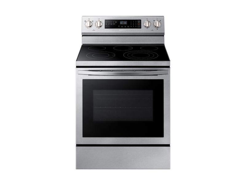5.9 cu. ft. Freestanding Electric Range with True Convection in Stainless Steel