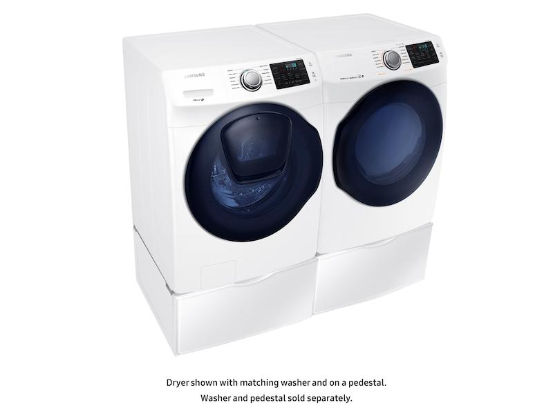 7.5 cu. ft. Electric Dryer in White