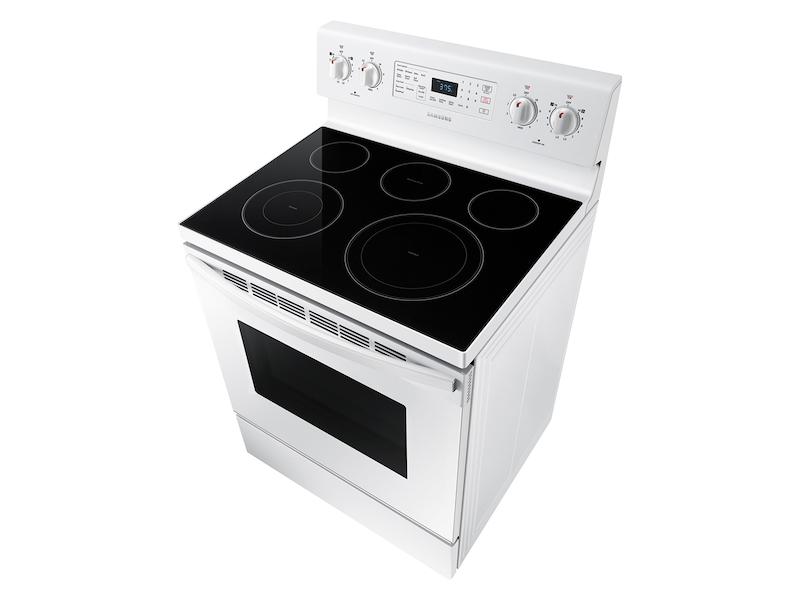 5.9 cu. ft. Freestanding Electric Range with Convection in White