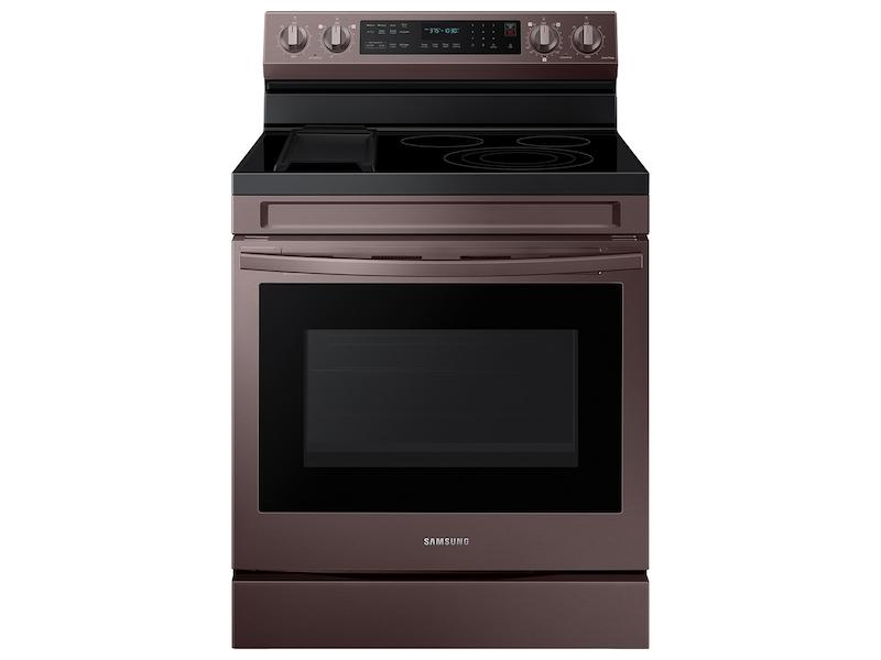 6.3 cu. ft. Smart Freestanding Electric Range with No-Preheat Air Fry, Convection+ & Griddle in Tuscan Stainless Steel