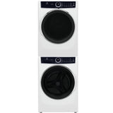 Electrolux Front Load Washer & Electric Dryer Set with Stacking Kit - White