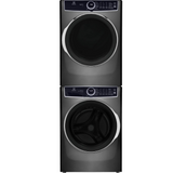 Electrolux Front Load Washer & Electric Dryer Laundry Pair with Stacking Kit - Titanium
