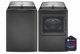 GE Profile™ Top Load Laundry Bundle with Sanitize Cycle and FlexDispense™ in Diamond Gray