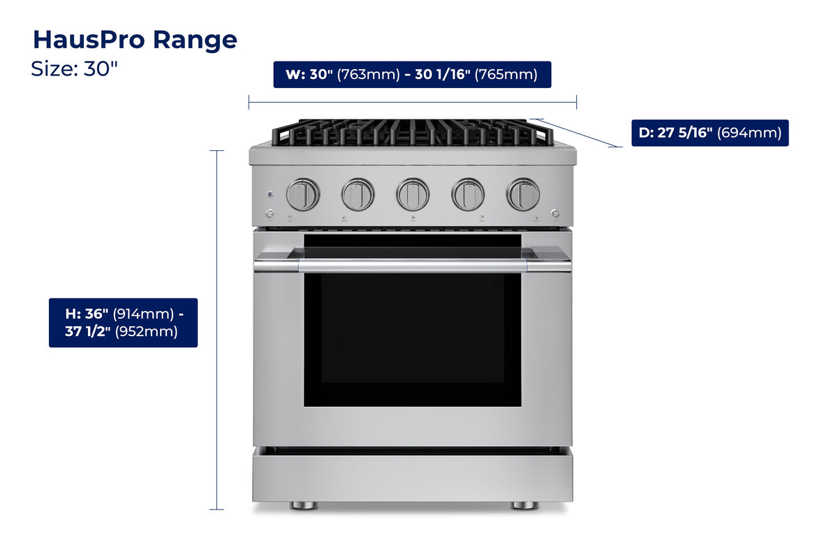 HausPro Range 30"