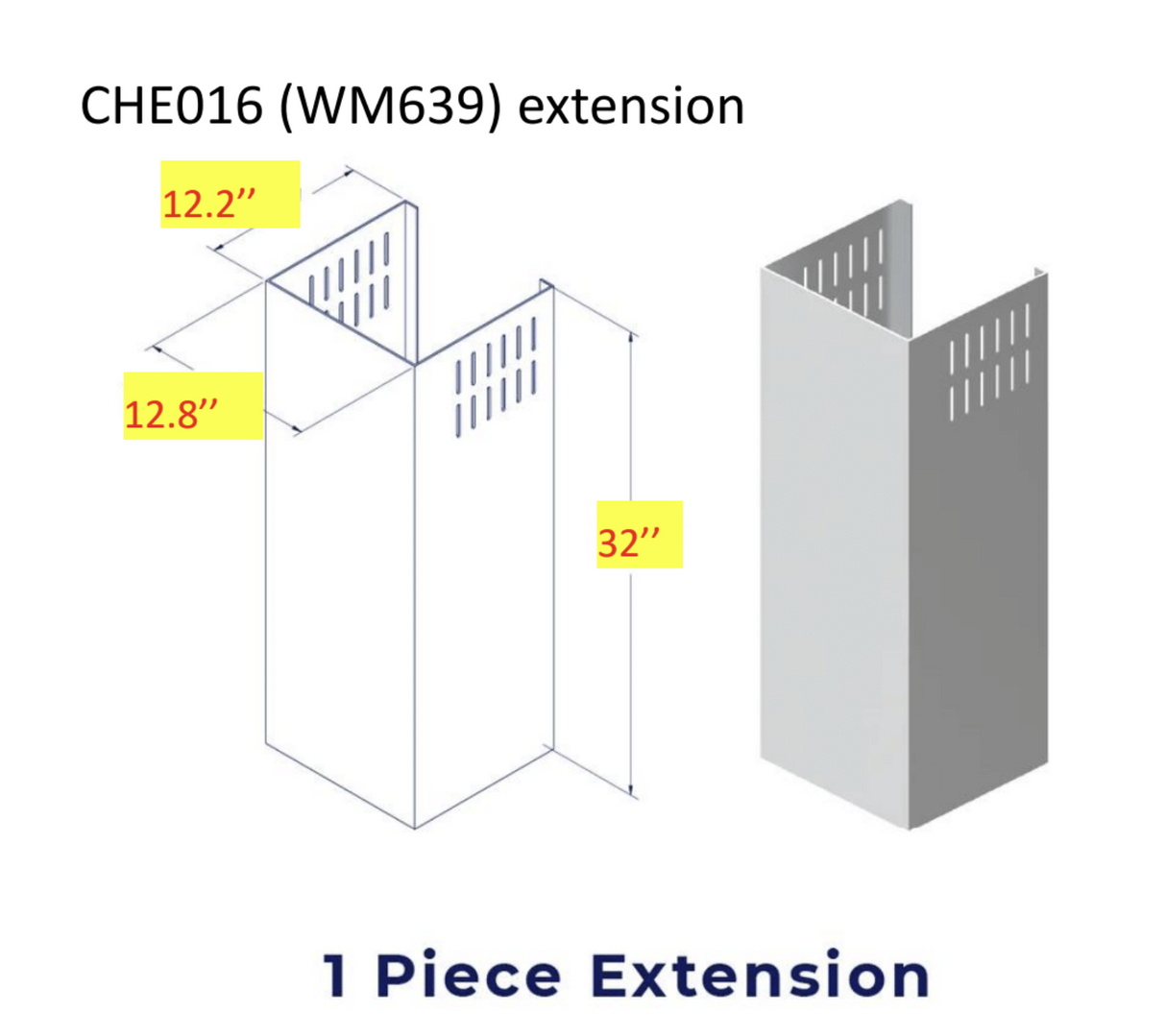 Hauslane Chimney Extension - CHE016