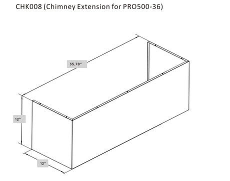 Hauslane Chimney Extension - CHK007