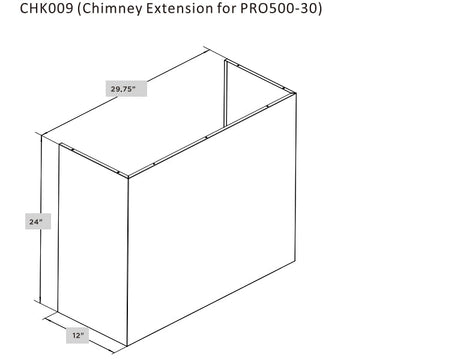 Hauslane Chimney Extension - CHK007