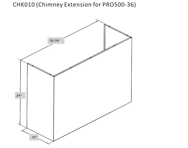 Hauslane Chimney Extension - CHK007
