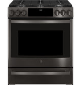 GE Profile™ 30" Smart Slide-In Front-Control Gas Range