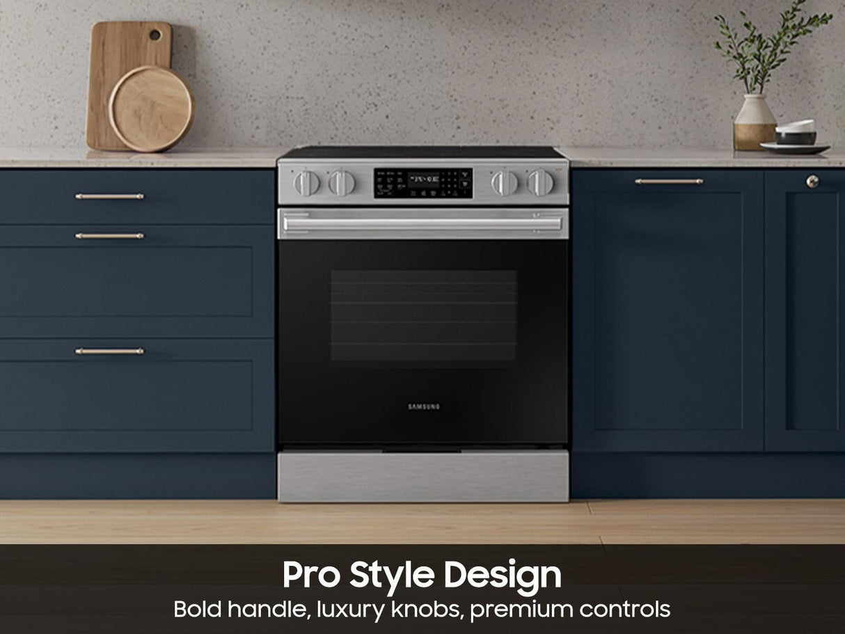 Bespoke Smart Slide-in Electric Range Pro Style Design  Air Fry Max  Precision Knobs