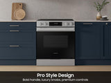 Bespoke Smart Slide-in Electric Range Pro Style Design  Air Fry Max  Precision Knobs