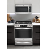 GE Profile™ 1.7 Cu. Ft. Convection Over-the-Range Microwave Oven